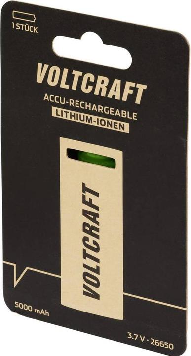 Immagine prodotto Voltcraft Batteria ricaricabile speciale VC-26650 (26650, 5000 mAh)