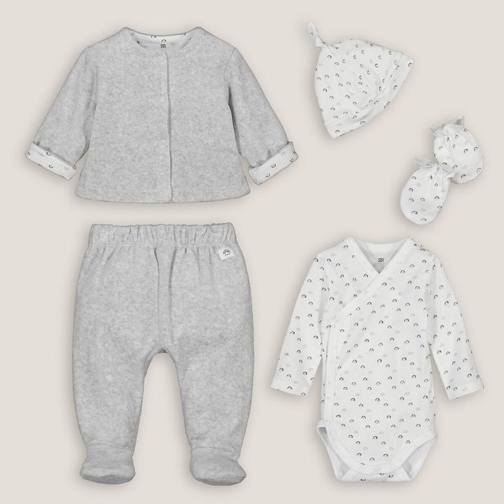 Produktbild La Redoute Collections 5-teilige Erstlingsausstattung