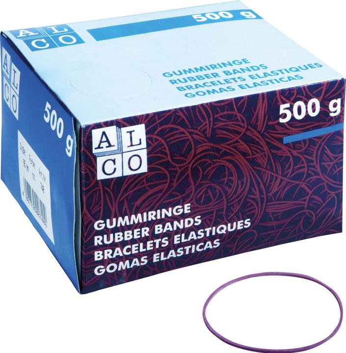 Produktbild Alco Gummiring 50mm Kautschuk rot 500 g/Pack. (1 Stk.)