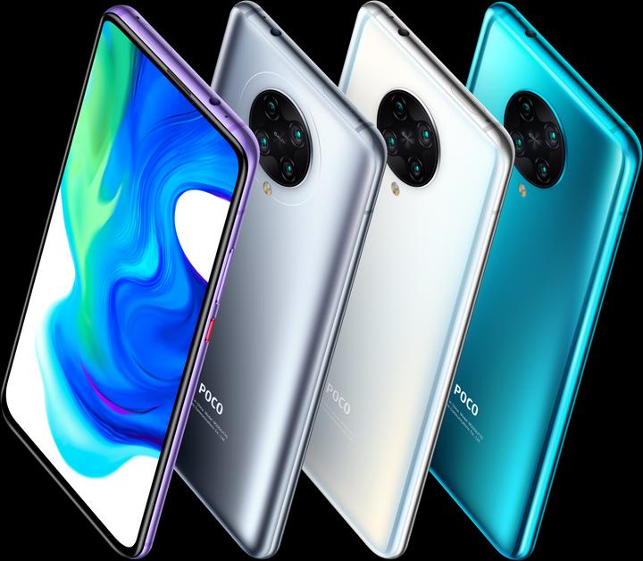 Actual product image Xiaomi Poco F2 Pro (256 GB, Cyber grey, 6.67", Dual SIM, 64 Mpx, 5G)