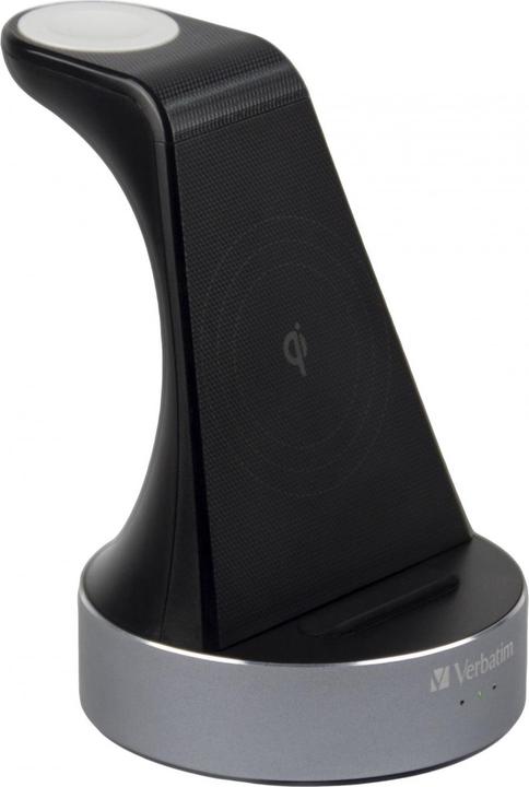 Verbatim 2 in 1 Qi Wireless+Apple Watch Charger (20 W)
