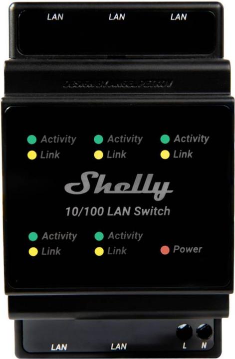 Produktbild Shelly LAN Switch (5 Ports)