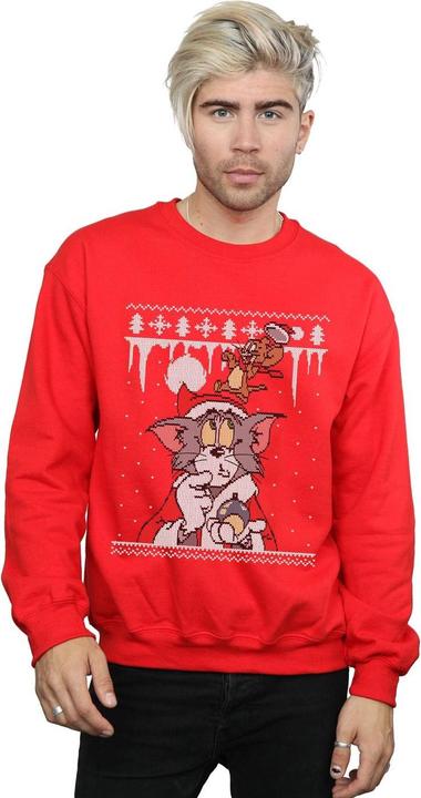 Produktbild Tom & Jerry Christmas Fair Isle Sweatshirt (3XL)