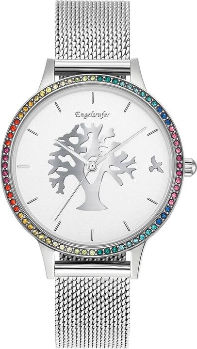 Actual product image Engelsrufer ERWA-TREE02-MS-MSZM Tree of Life ladies' watch 34mm 5ATM (Analogue wristwatch, 34 mm)