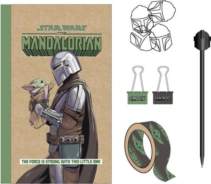 Produktbild Cerda Star Wars: The Mandalorian set papeterie The Mandalorian (A5)