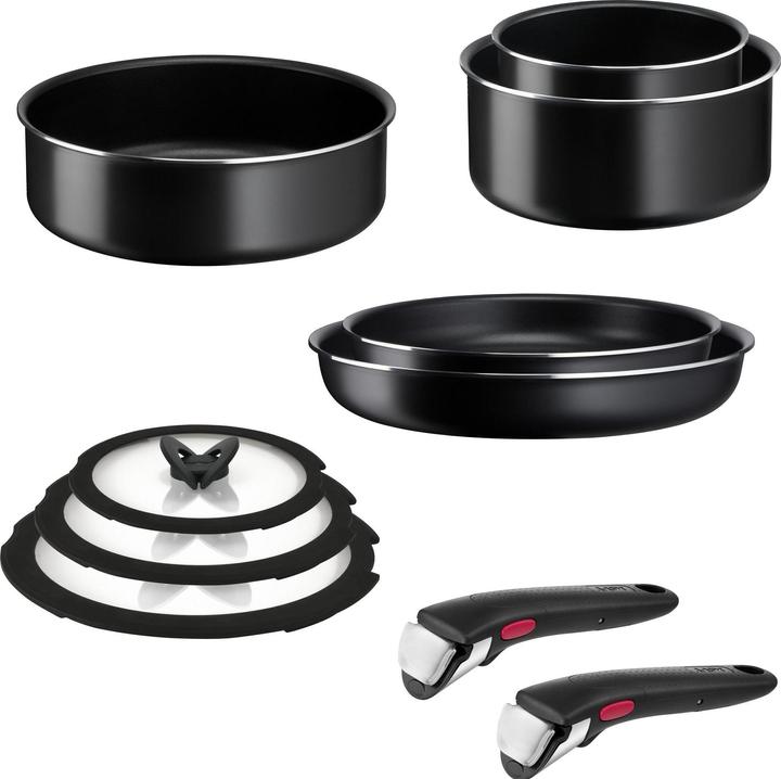 Actual product image Tefal Ingenio Easy On (28 cm, Pan set + pot set, Aluminium)