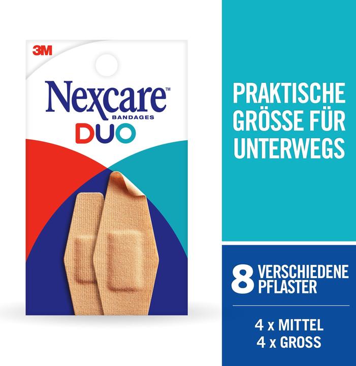 Produktbild Nexcare DUO Pflaster (8 x)