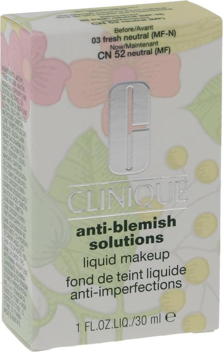 Actual product image Clinique Anti-Blemish Solutions Liquid Makeu (03 - Fresh Neutral)