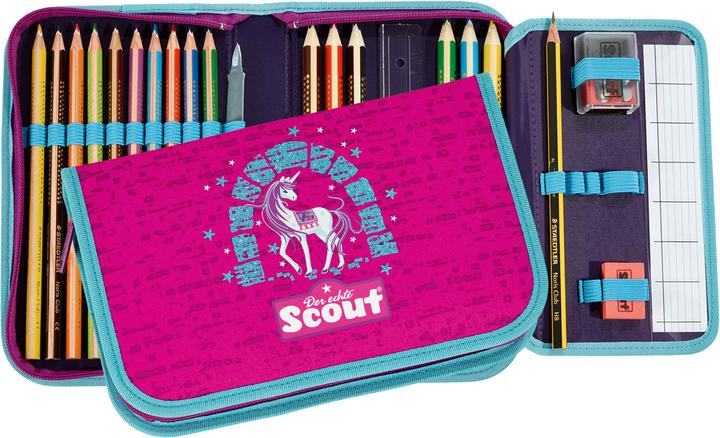 Produktbild Scout Schüler-Etui Einhorn