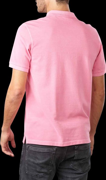 Image du produit Marc O'Polo Short Sleeve Polo Rib Details Raspberry (M)