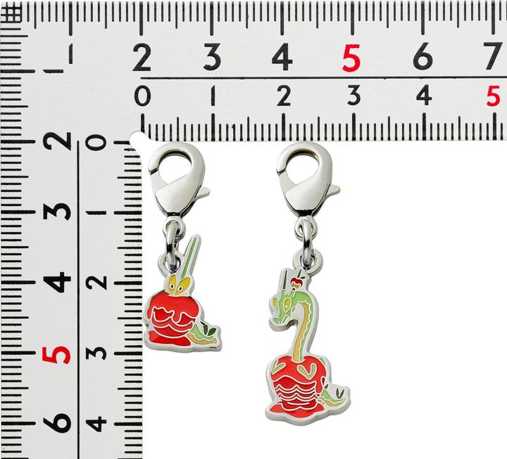 Actual product image Pokémon Pokemon Center - Dipplin, Hydrapple key ring - 2 pieces