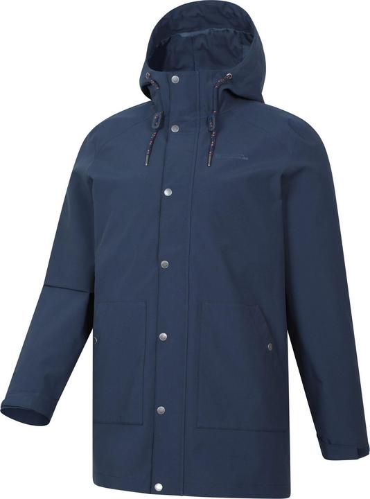 Actual product image Mountain Warehouse Mens Fleece Lined Waterproof Jacket (L)