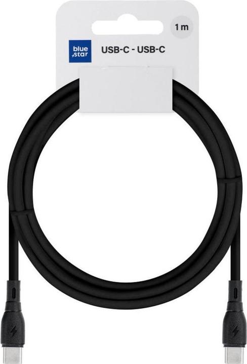 Produktbild Cable Blue Star BLUE STAR ECO cable 3A 60W Type C to Type C PJ73-13-3 1m black