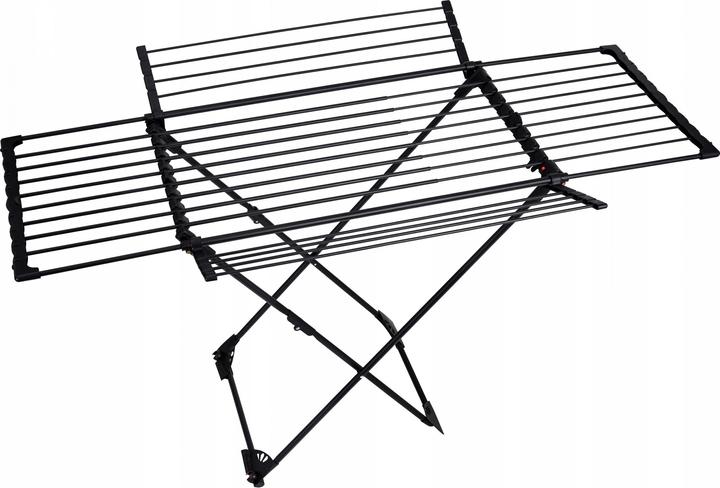 Actual product image Promis SORRENTO pull-out tumble dryer + 2 wings black (7.20 m)