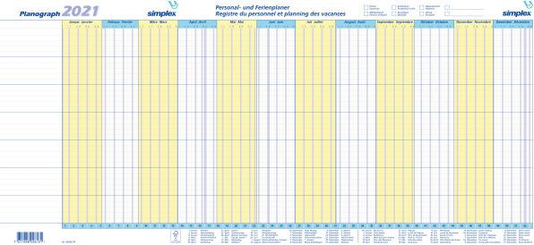 Produktbild Simplex Planograph (B8, Kein Einband, Deutsch)