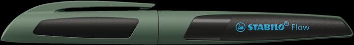 Actual product image STABILO Flow SPORTY fountain pen (Dark green, Black, 1 x)