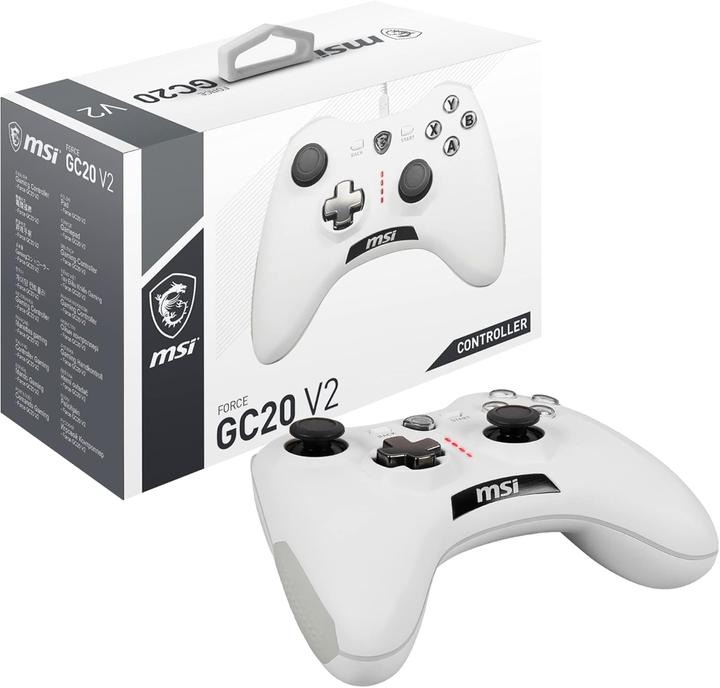 Produktbild MSI Force GC20 V2 Gaming Controller mit Vibrationsmotoren (PC)