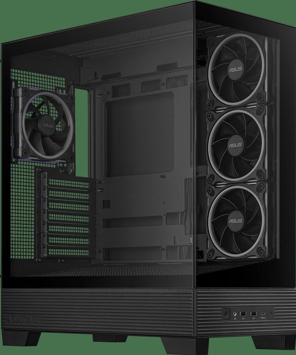Produktbild ASUS A31 Plus Tg Argb Black (mATX, Mini-ITX, ATX)