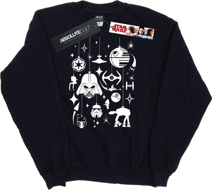 Star Wars Christmas Decorations Sweatshirt (S)