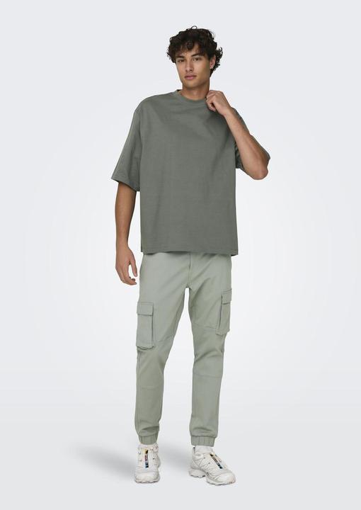 Actual product image Only & Sons ONSCAM STAGE CARGO CUFF PK 6687 Cargo Trousers (W31/L30)