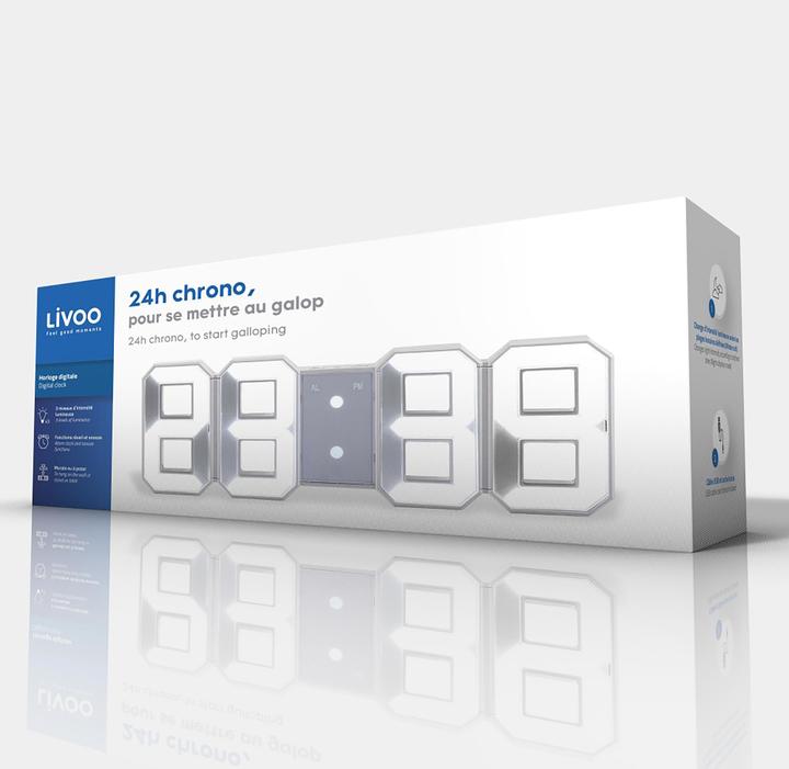Actual product image Livoo Digital clock