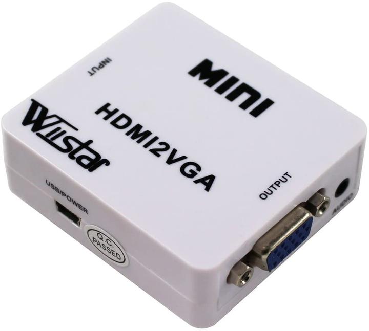Produktbild StarTech .com HDMI auf VGA Video Konverter / Wandler mit Audio (Video Switch)