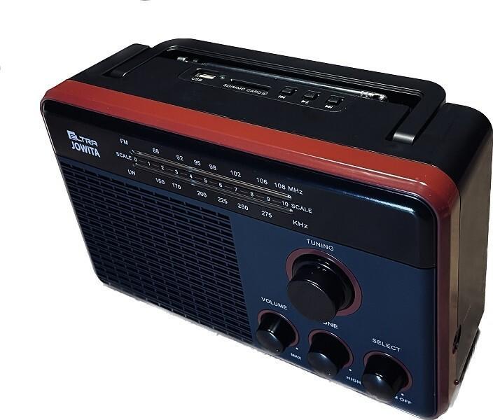 Actual product image Elta Jowita USB Radio Juoda (LW, AM, FM)