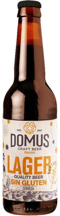 Actual product image Domus Fresh Original Lager From Toledo. Fermented At Slightly Higher Temperature (24 x 33 cl)