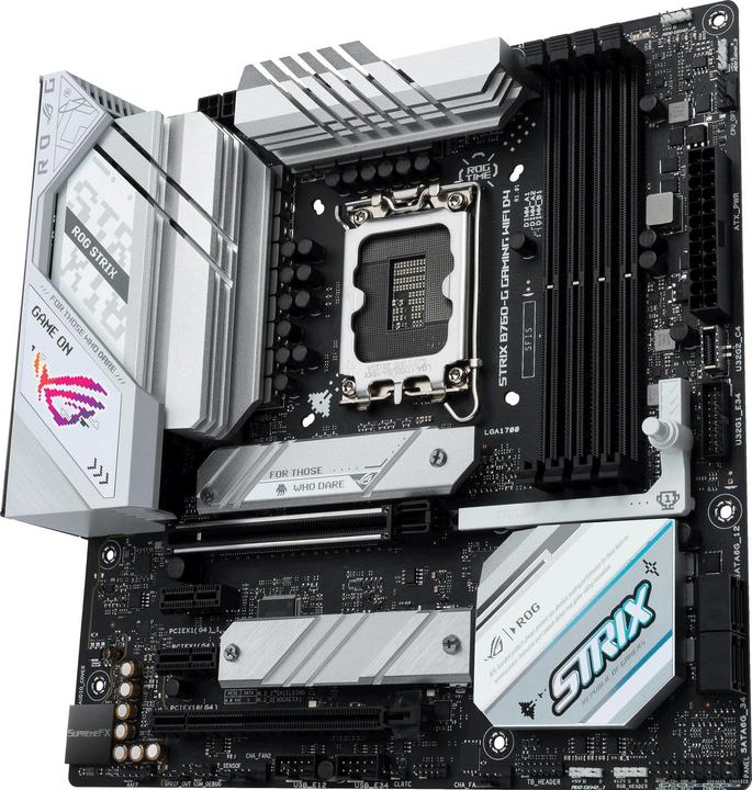 Image du produit ASUS ROG STRIX B760-G GAMING WIFI (LGA 1700, Intel B760, mATX)