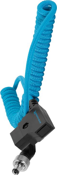 Immagine prodotto Kondor Blue Cavo a spirale da D-Tap a bloccaggio DC 2,1MM ad angolo retto (0.81 m)