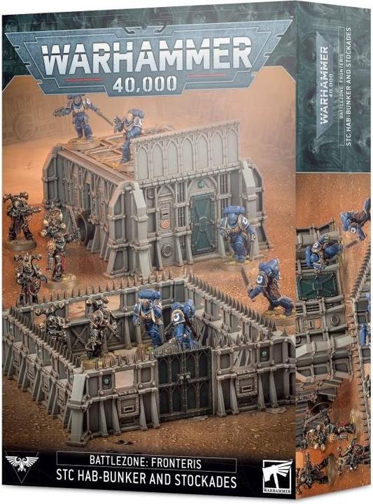 Image du produit Games Workshop Battlezone : Fronteris - STC Hab-Bunker et Stockades (Matières plastiques)
