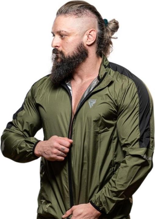 Actual product image Rdx Clothing Sauna Suit C1 Army Green-S