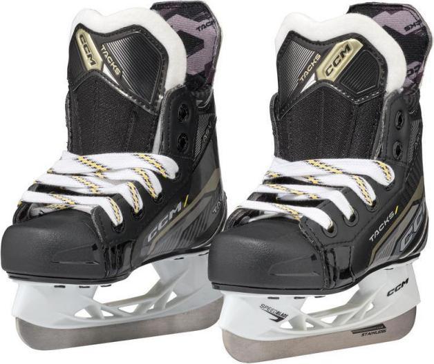 Image du produit CCM Patins de hockey Tacks AS-V YTH (REGULAR, YT8 - 25) (12, 13, 14, 15, 16, 17, 18, 19, 20, 21, 22, 23, 24, 25, 26)