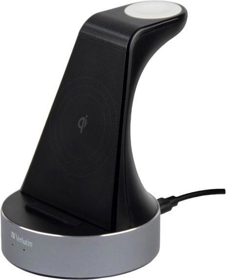 Produktbild Verbatim 2 in 1 Qi Wireless+Apple Watch Charger (20 W)