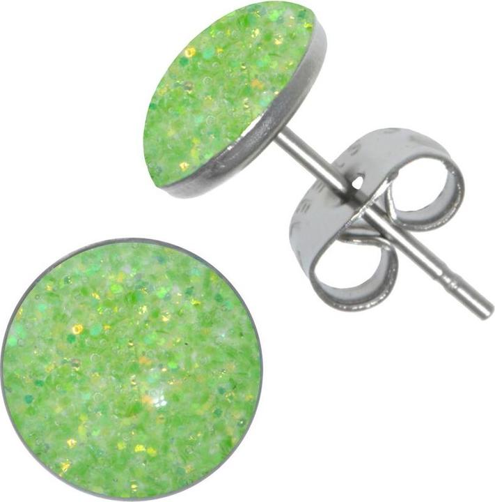 Bijouteria Ohrstecker (Edelstahl, Epoxiharz)