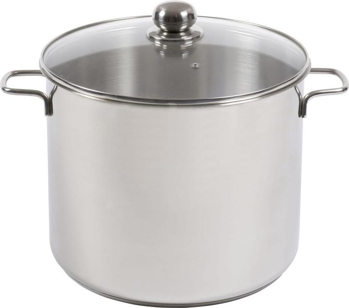 Image du produit Krüger Jumbo Pot (30 cm, Casserole, Acier inoxydable)