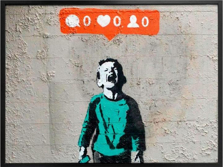 Immagine prodotto Trenddeko Non piaccio a nessuno (40 x 30 cm)