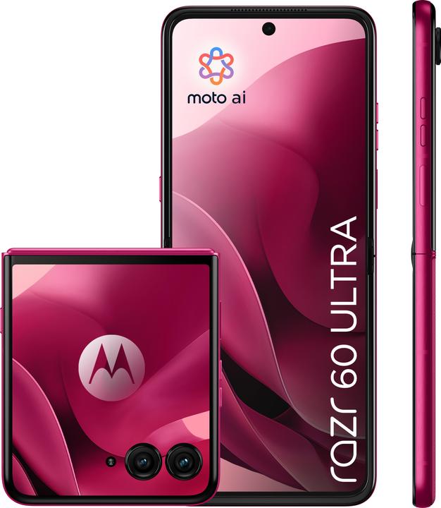Produktbild Motorola Razr 60 Ultra (512 GB, Pantone Cabaret, 6.96", SIM + eSIM, 50 Mpx, 5G)