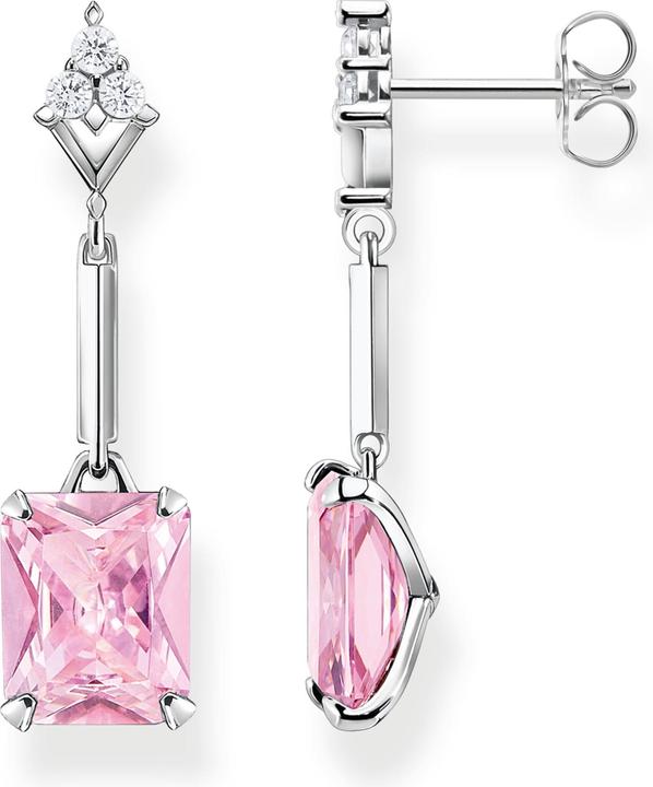 Produktbild Thomas Sabo Ohrringe pinker Stein silber (925er Silber)