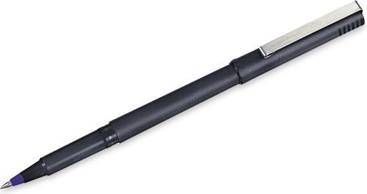 Actual product image Uni-ball Rollerpen blå micro 0,3mm UB-120 eco - (12 pcs.) (Blue, 1 x)