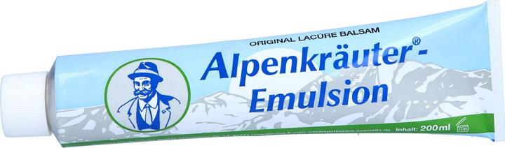 Actual product image Axisis LACÚRE Alpine Herbal Emulsion, 200 ml solution (Body cream, 200 ml)