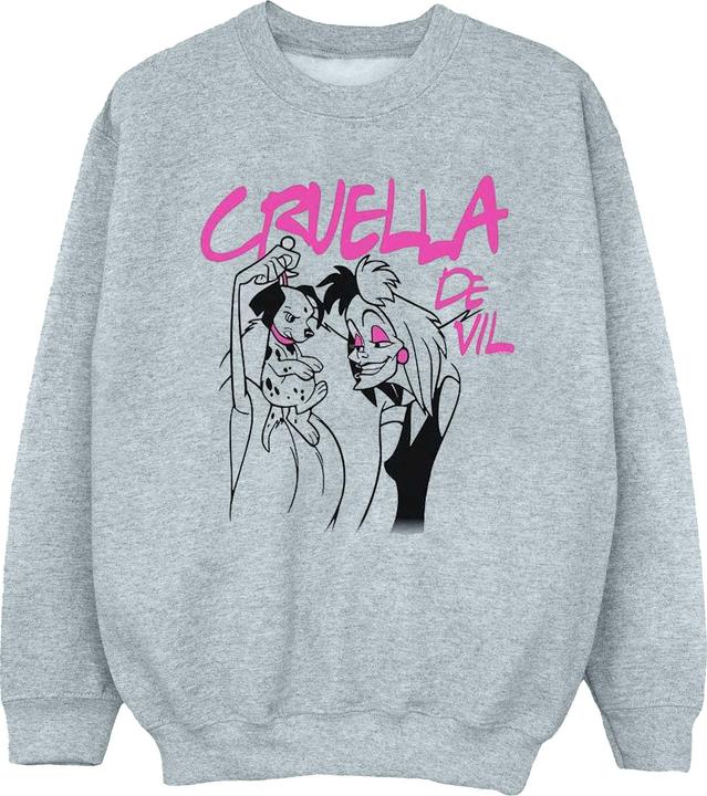 Disney Cruella De Vil Collared Sweatshirt Mädchen