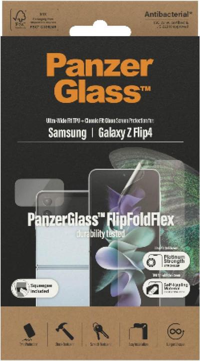 Immagine prodotto PanzerGlass Vestibilità ultra ampia (1 Pezzo/i, Samsung Galaxy Z Flip4)