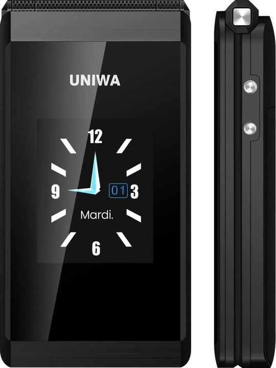 Actual product image Avizar Klapphandy mit 2 Bildschirmen Akku 1200mAh Dual-SIM (2.80")