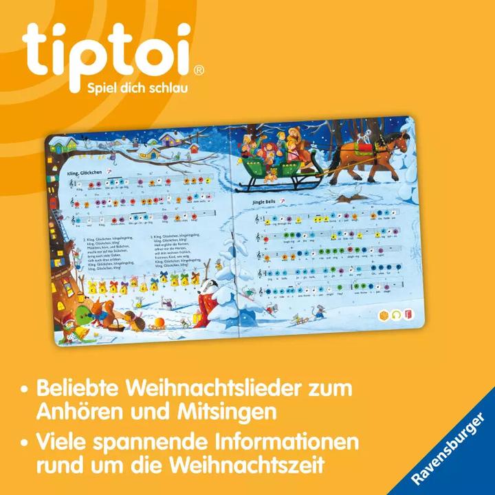 Produktbild Ravensburger tiptoi Meine schönsten Weihnachtslieder (Deutsch, Cee Neudert, Kerstin M. Schuld, 2022)
