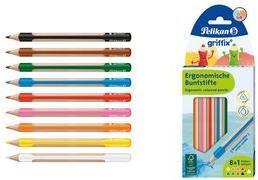 Produktbild Pelikan Buntstift Griffix 9 Farben (Gemischt, Assorted colours, 9 x)