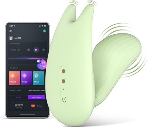 Actual product image Magic Motion Umi Smart Wearable Vibrator Grün