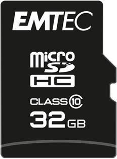 Emtec ECMSDM32GHC10CG (32 GB, microSDHC, U1, UHS-I)
