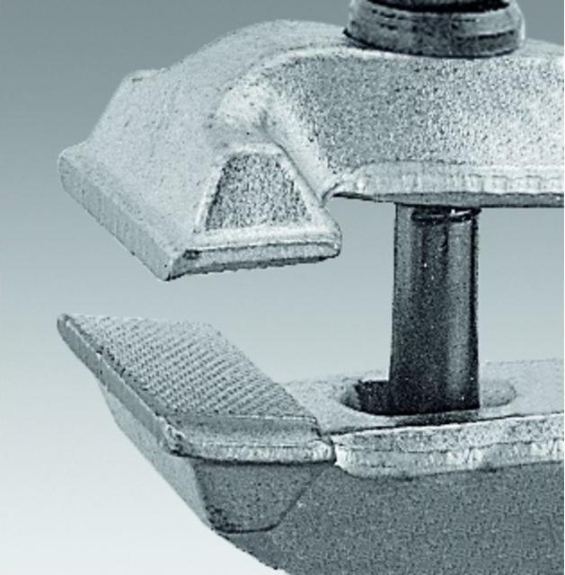 Produktbild Turnus Maschinenspannklobe Baureihe 109 Backen-B.70mm L.180mm Spann-H.40mm verz. Gelenkführung Backen ge... (40 mm)