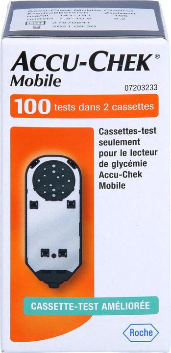 Produktbild Roche ACCU-CHEK Mobile Testkassette Plasma II, 100 St. Teststreifen (Teststreifen)